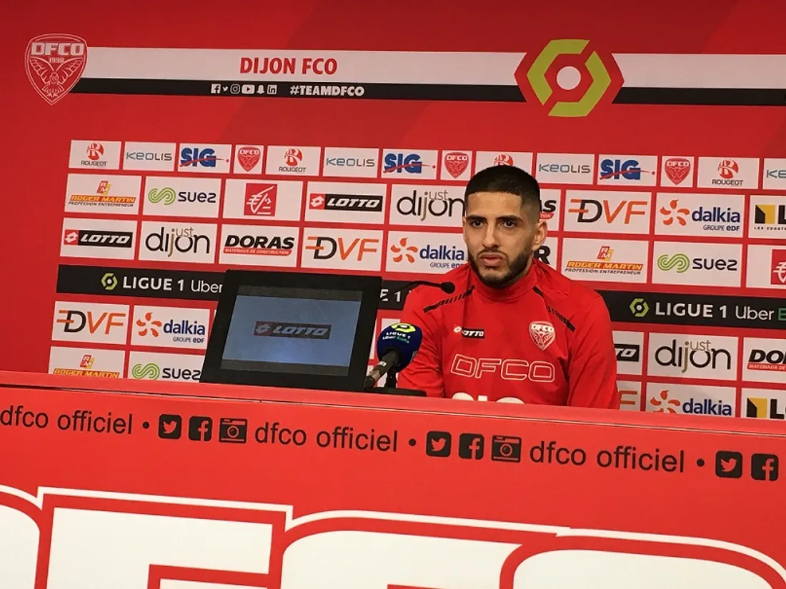 Yassine Benzia était arrivé au DFCO en janvier 2020